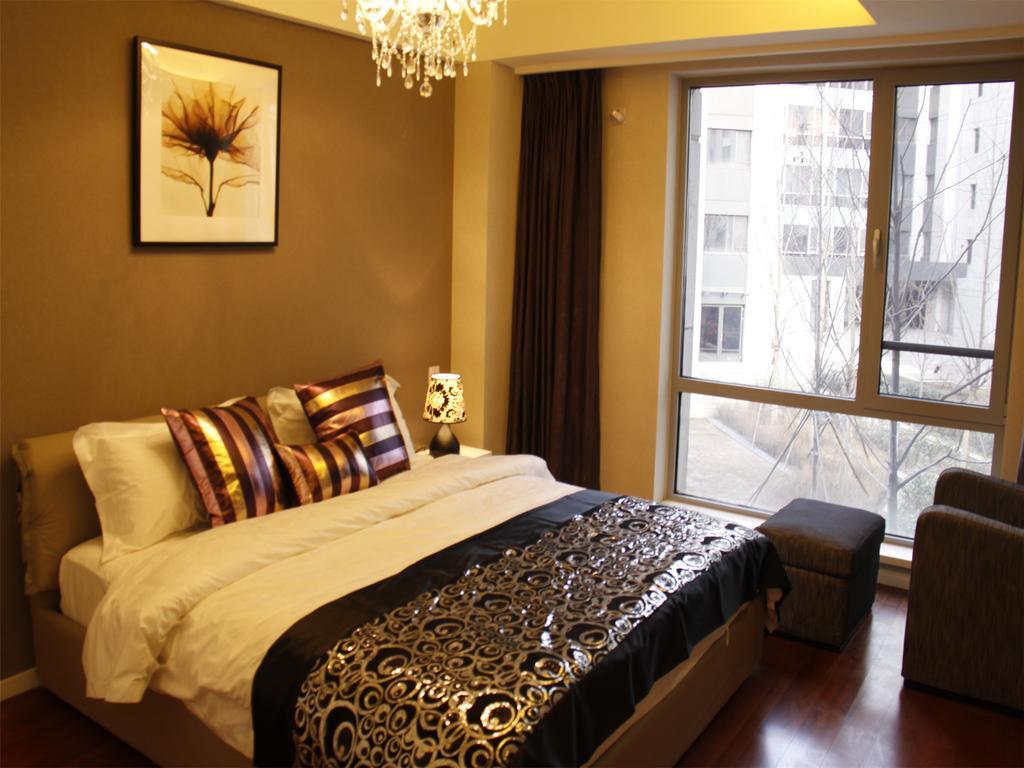 Jiu Du Hui Serviced Apartment Beijing Exterior photo