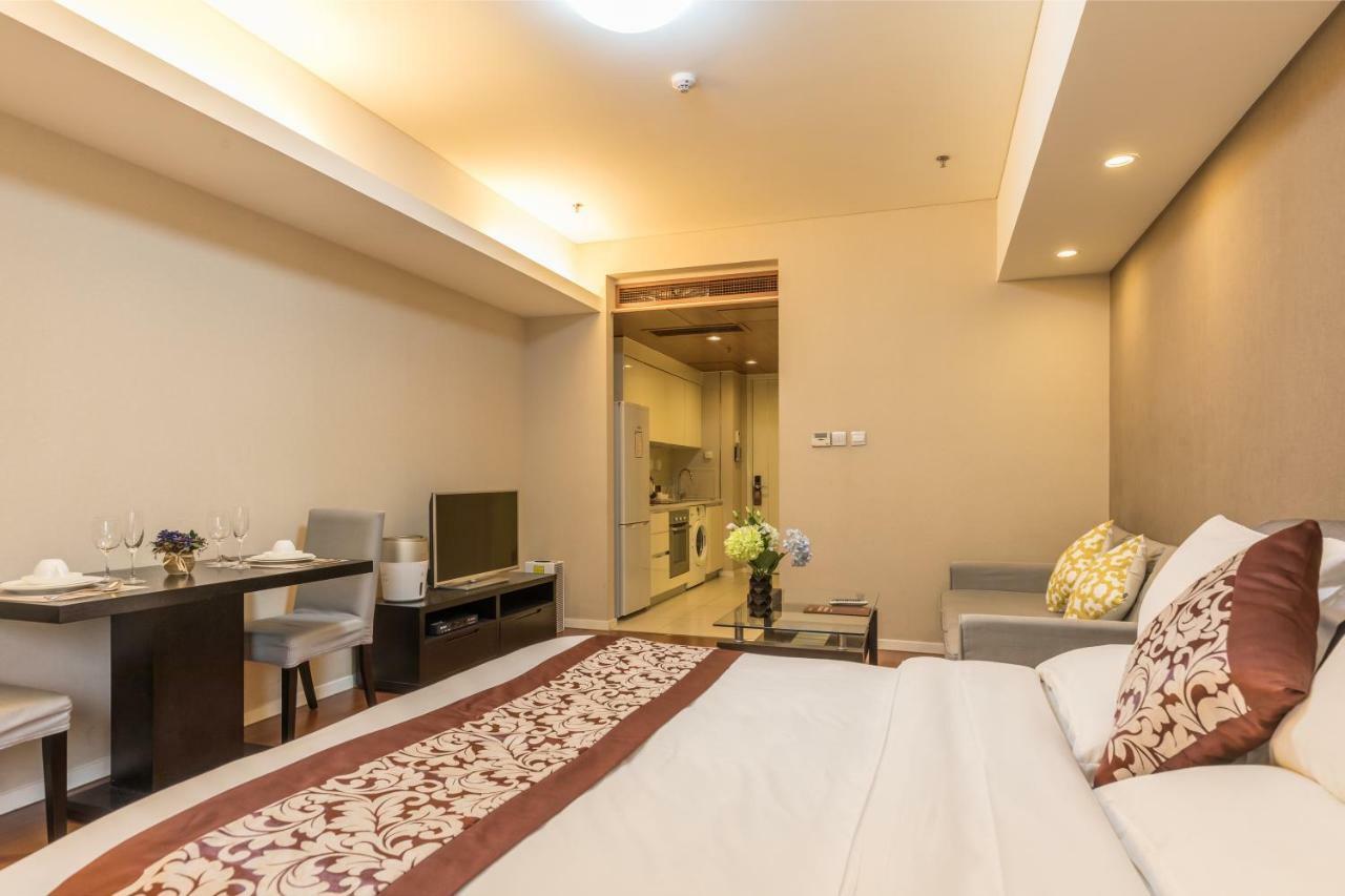 Jiu Du Hui Serviced Apartment Beijing Exterior photo