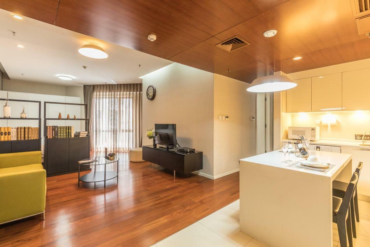 Jiu Du Hui Serviced Apartment Beijing Exterior photo