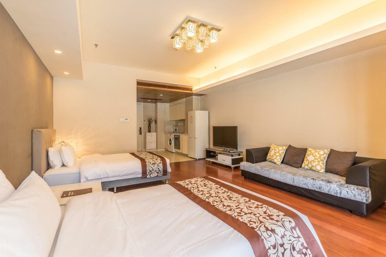 Jiu Du Hui Serviced Apartment Beijing Exterior photo