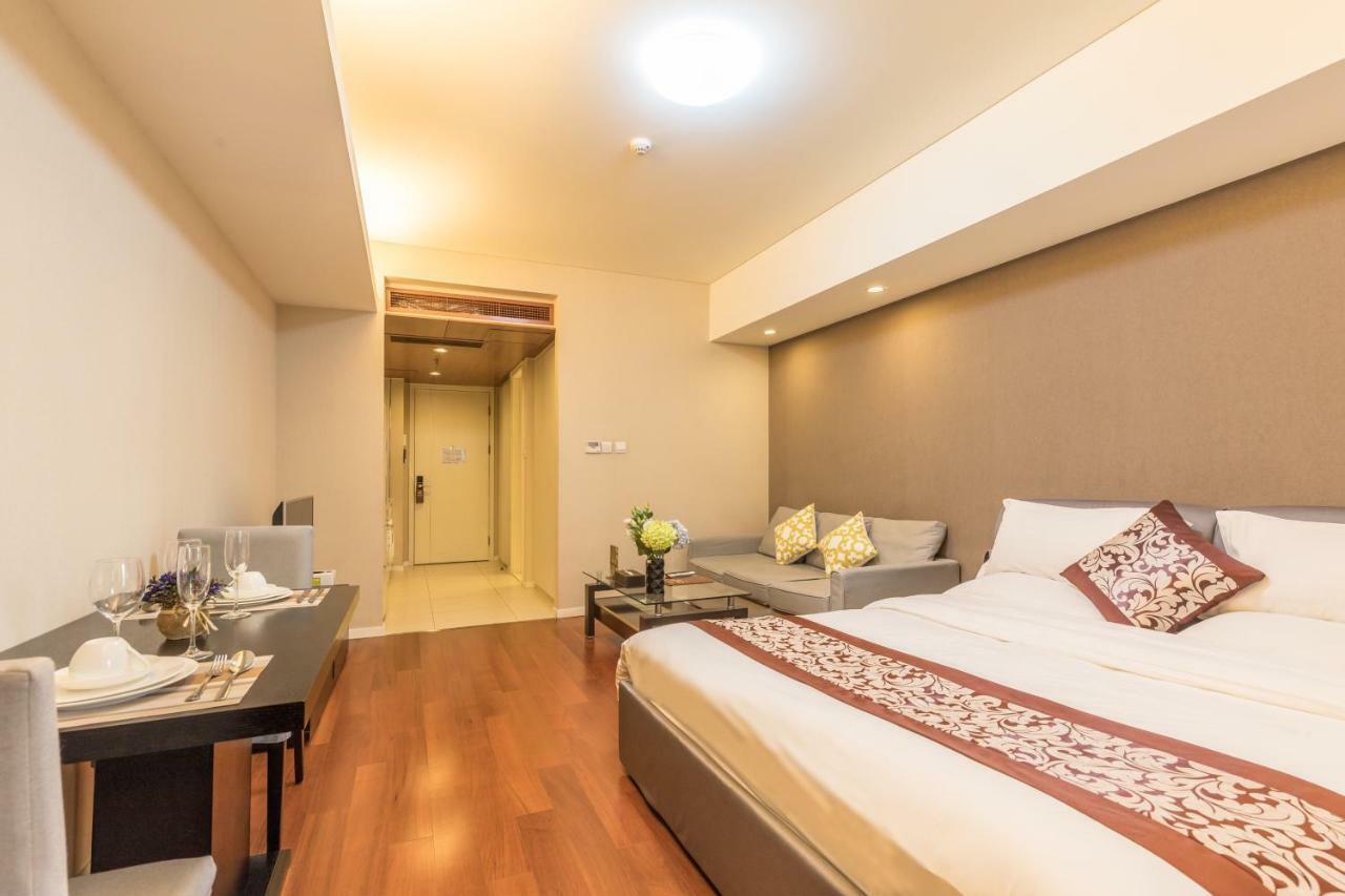 Jiu Du Hui Serviced Apartment Beijing Exterior photo