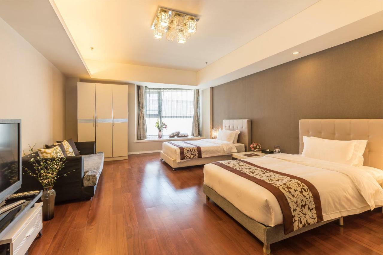 Jiu Du Hui Serviced Apartment Beijing Exterior photo