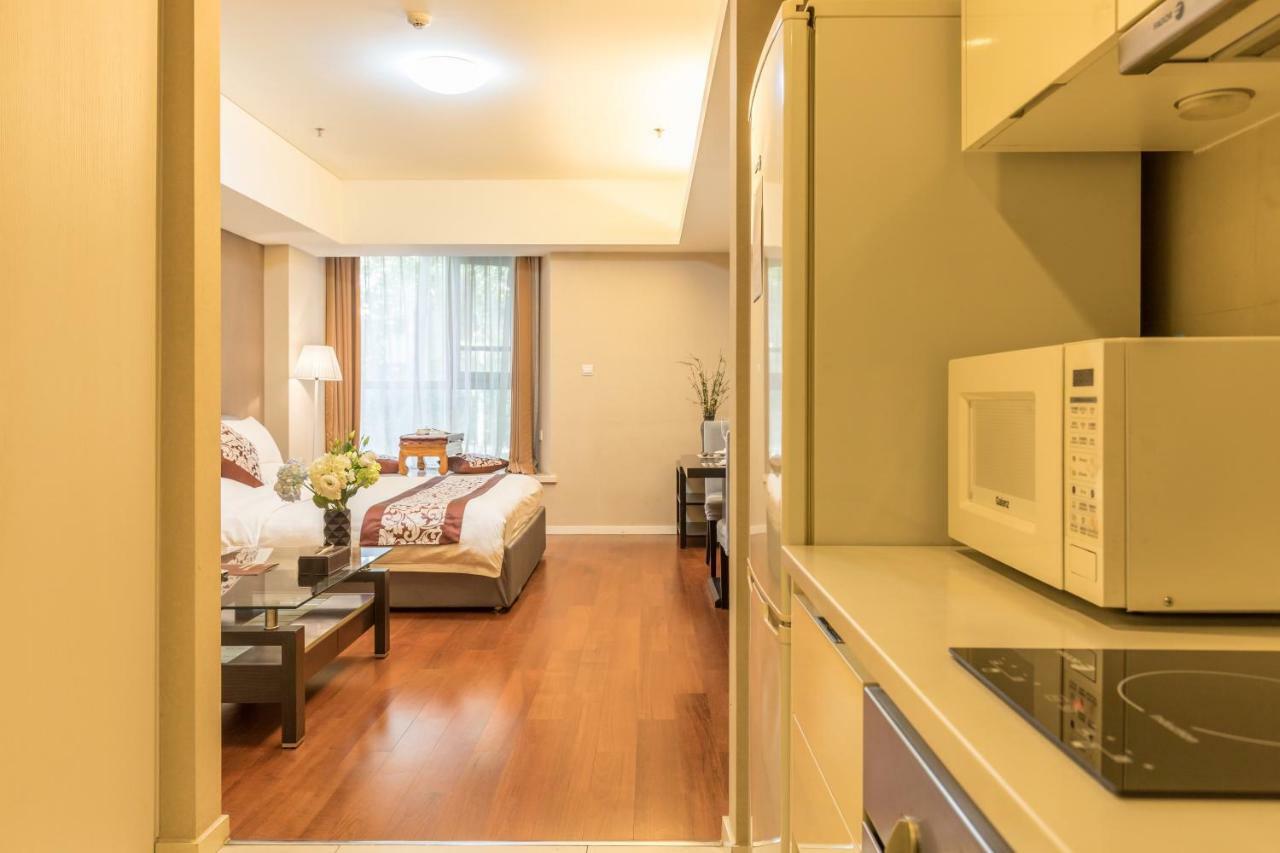 Jiu Du Hui Serviced Apartment Beijing Exterior photo