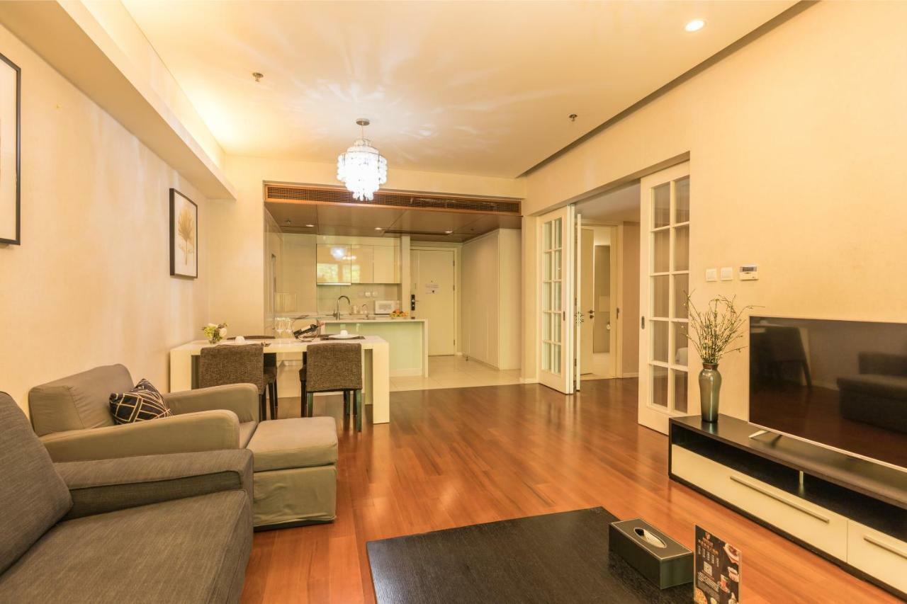 Jiu Du Hui Serviced Apartment Beijing Exterior photo